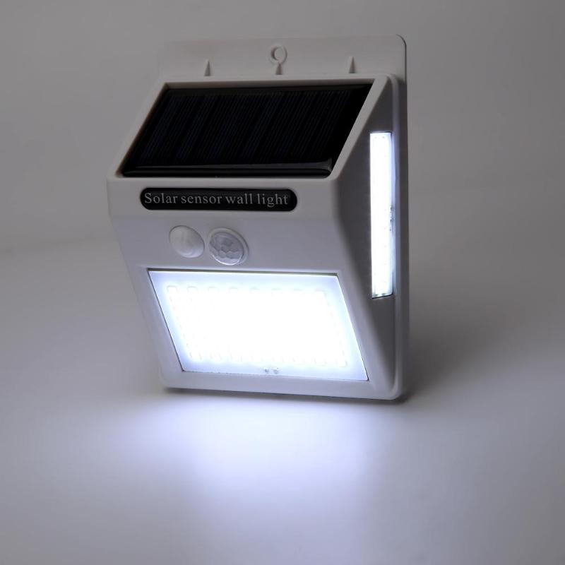 100 LED Solar Light PIR Motion Sensor Wall Lamp Outdoor Waterproof Solar Lamp Garden Decorative Lighting Street Light