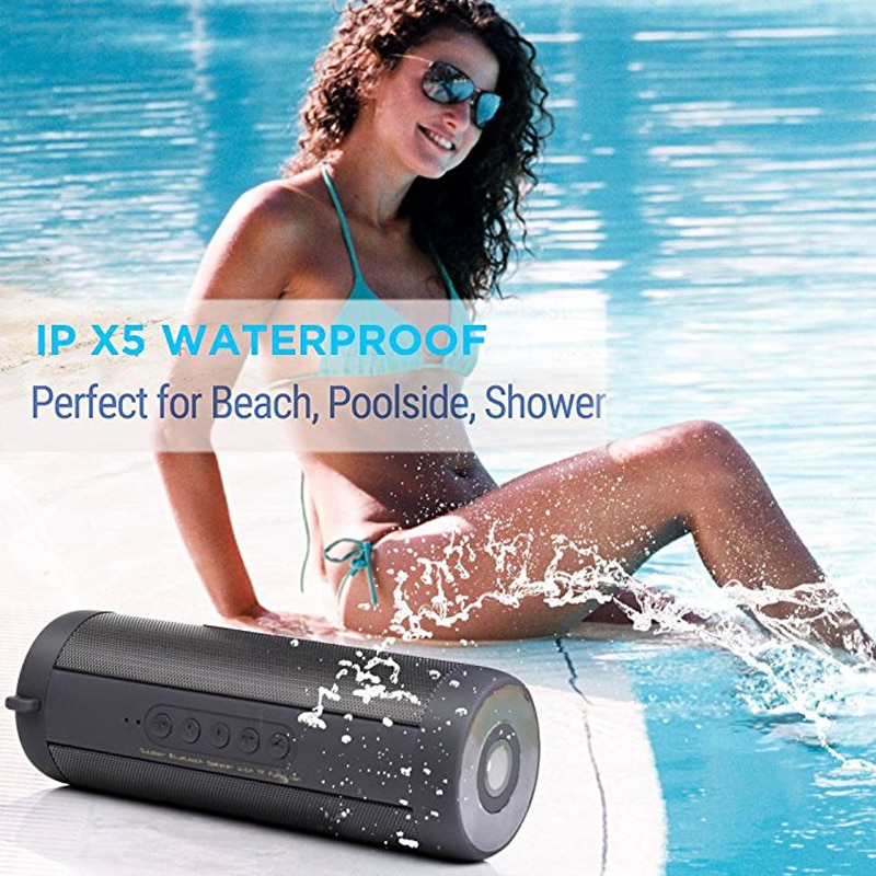 T2 Waterpoof IPX5 Bass Portable Wireless Speaker Hifi Outdoor Speaker Soundbar Subwoofer mp3 music box Loudspeaker Boombox TG117