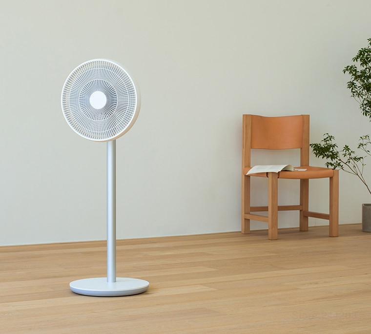 New XIAOMI MIJIA SMARTMI Standing Floor Fan 2 / 2S DC Pedestal Standing portable Fans rechargeable Air Conditioner Natural Wind