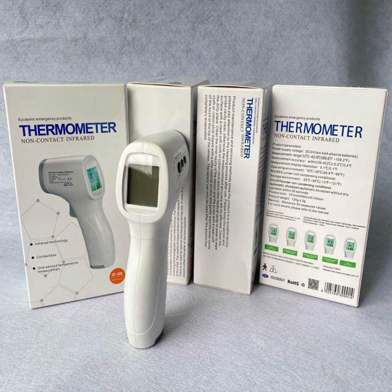 Handheld Infrared Digital Thermometer Non-Contact High Precision Body Temperature Fever Digital Measure Tool For Baby Adult